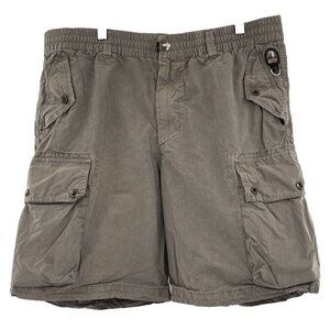 Parajumpers Men's Cargo Bermuda Shorts XL Gray  Drawstring Waist 38" Waist